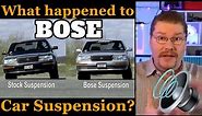Remember BOSE the Speaker Company? The Futuristic History of BOSE Electromagnetic Car Suspension!