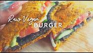 Raw Vegan Challenge Day 7 | How to Make Raw Vegan Burger | Korenn Rachelle