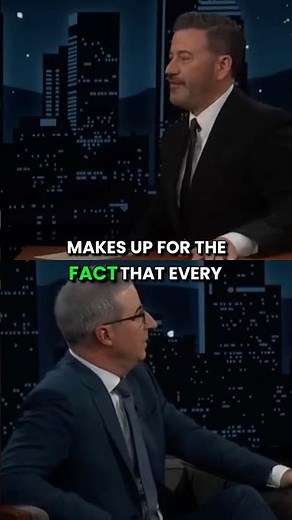 John Oliver reveals what his kids really think about Jimmy Kimmel and New York taxi TV #JohnOliver