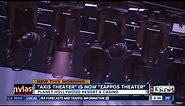 Axis theater is now called Zappos Theater