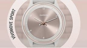 vívomove Sport: a stylish hybrid smartwatch | Garmin