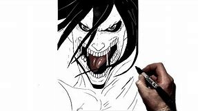 How to Draw Titan Eren | Step by Step | Attack on Titan