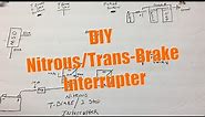 How to wire in a nitrous/trans brake/2 step interrupter, using 5 pin relays...