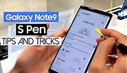 Samsung Galaxy Note 9 S-Pen tips and tricks! hidden features