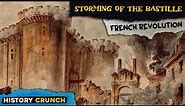 Storming of the Bastille in the French Revolution - Video Infographic