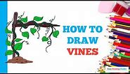 How to Draw Vines in a Few Easy Steps: Drawing Tutorial for Beginner Artists