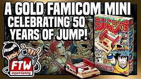 REVIEW | Gold Nintendo Classic Famicom Mini | Celebrating 50 Years of Weekly Shonen Jump