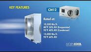 MovinCool CM12 Ceiling-Mounted Air Conditioner