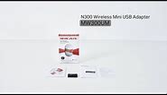How to set up Mercusys Wireless Adapter-MW300UM