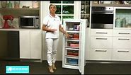 Haier HVF160WH2 158L Upright Freezer appliance overview by product expert - Appliances Online