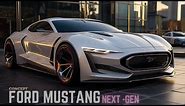 🌟 Revolutionizing Power: Upcoming Ford Mustang Concept Car Unleashed!
