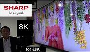 70″ Sharp 8K TV launched for €8000, Sharp is back.