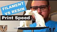 Filament VS Resin #2: Print Speed | 3d Printer Basics