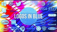 Most Famous Logos in Blue (4k quality)