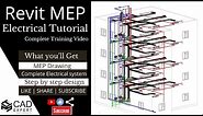 How to Design Electrical System in Revit MEP | Conduit, Routing, Cable Tray | Tutorial on Revit MEP