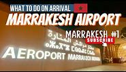 🇲🇦 Marrakesh Airport - What To Do On Arrival : Sim / Currency / Bus / Cab, Marrakesh Ep: 1, Morocco