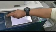 Fuji Xerox printer Setting Scan to PC part 1