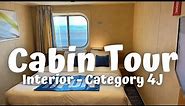 CARNIVAL RADIANCE INTERIOR CABIN TOUR | STATEROOM 7204 | CATEGORY 4J