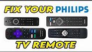 How To Fix Your Philips TV Remote Control That is Not Working