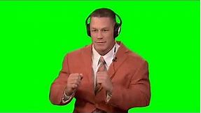 John Cena Vibing To Cupid (Greenscreen)