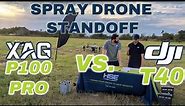 DJI T40 vs. XAG P100 Pro 2024 Hardware & Flying Update! Which Spray Drone Is Best? We Compare!