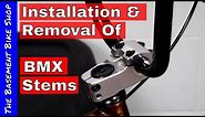 Removing and Installing a BMX Stem- Step By Step Guide