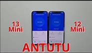 Iphone 13 Mini vs Iphone 12 Mini ANTUTU Benchmark TEST