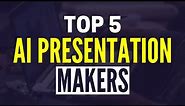 Best AI Presentation Makers 2024: Top 5 AI Tools For Presentation
