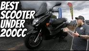 Riding the BEST scooter YOU'VE NEVER HEARD OF! Yamaha Smax Test Ride Video