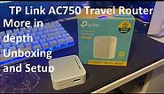TP Link AC750 Travel Router In Depth Unboxing, Setup and Review TL WR902AC