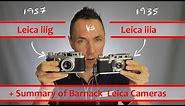 🔴 Leica iii camera comparison (aka Leica Barnack cameras) incl. Leica iiia vs Leica iiig Review