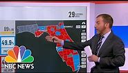 Breaking Down How Three Counties Could Impact The Presidential Race In Florida | NBC News