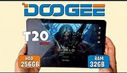 DOOGEE T20 Ultra Tablet 32GB RAM 256 HDD - Android Tablet