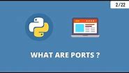 Basics of Networking - 2 - Introduction to Ports