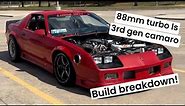 Build Breakdown : 88mm turbo ls 3rd gen Camaro 😦
