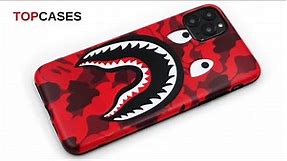 A Bathing Ape Bape Shark Camo Cover For iPhone 11