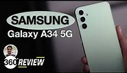 Samsung Galaxy A34 5G Review: Flagship-Level Design at a Mid-Range Price