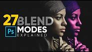 The Science of All 27 Blend Modes in Photoshop!