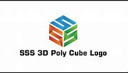 3d Cube Logo design tutorial | Adobe Illustrator tutorial