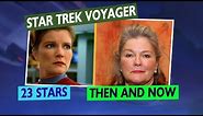 STAR TREK VOYAGER Cast: Then and Now