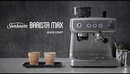 Barista Max Espresso Coffee Machine | Quick start guide | Sunbeam