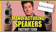 Bowers & Wilkins Factory Tour: Building Studio Monitors - Warren Huart Produce Like A Pro