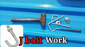 How to use 'J bolt II working for J'bolt roof fiting j bolt