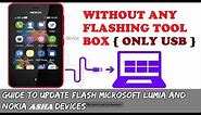 Flash All Nokia Mobile With USB ( Without Box )Flash All Nokia Asha Phone/Lumia Phone/Nokia X