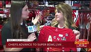 Chiefs fans willing to take what they can get as shirts fly off shelves