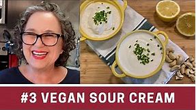 Vegan Sour Cream Recipe Two Ways (one Nut Free) | The Frugal Chef