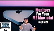 Monitors For The M2 Mac mini
