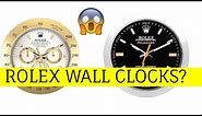 Rolex Wall Clocks?!?!? Are these real?