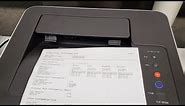 How to print report on Samsung CLP-365W Printer