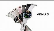 Venu 3 Series Fitness Smartwatches | Garmin